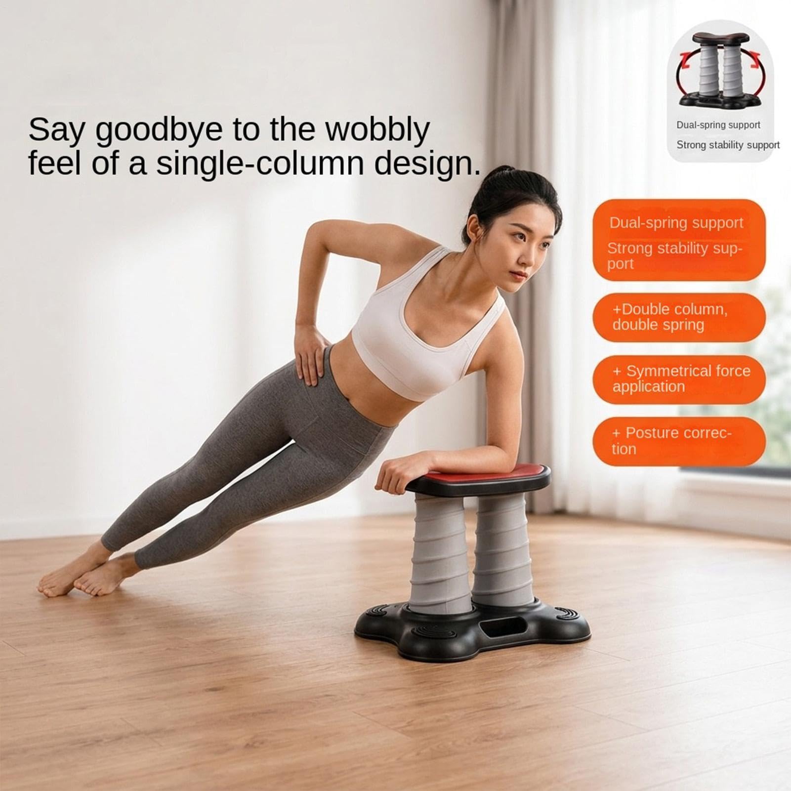 Supporto Per Flessioni Supporto Ergonomico Antiscivolo A Doppia Colonna Con | Push Up Stand Supporto E Assistenza Core Per Uomo Donna Principianti Casa Palestra Allenamento Fitness Musc