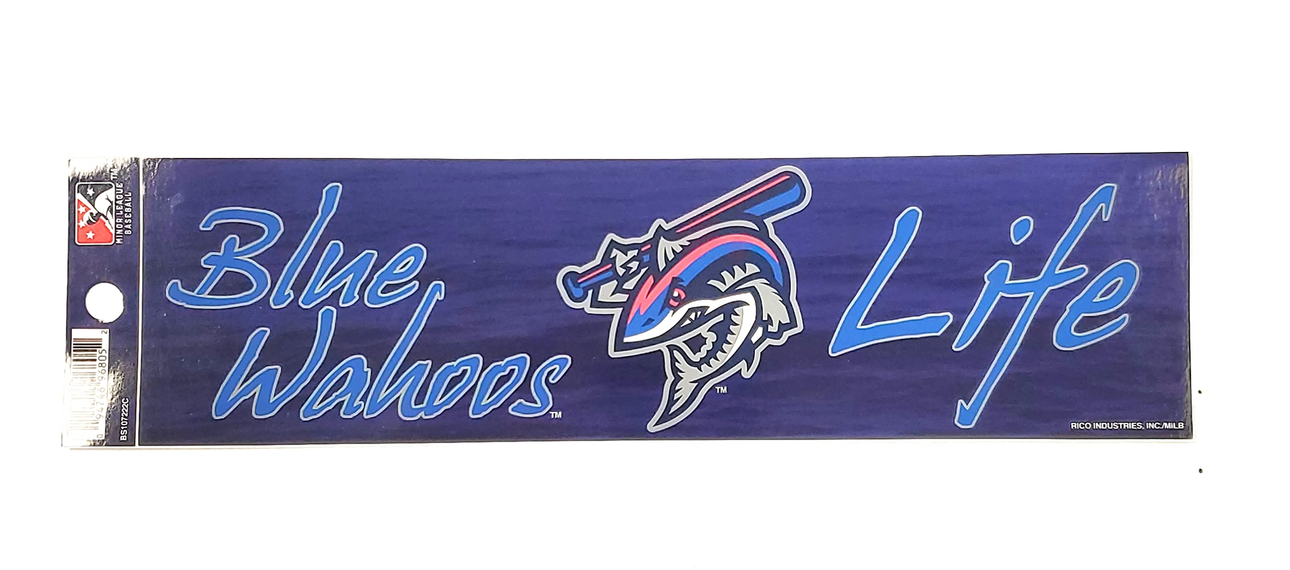 Rico IndustriesPensacola Blue Wahoos Wahoo Life Bumper Sticker