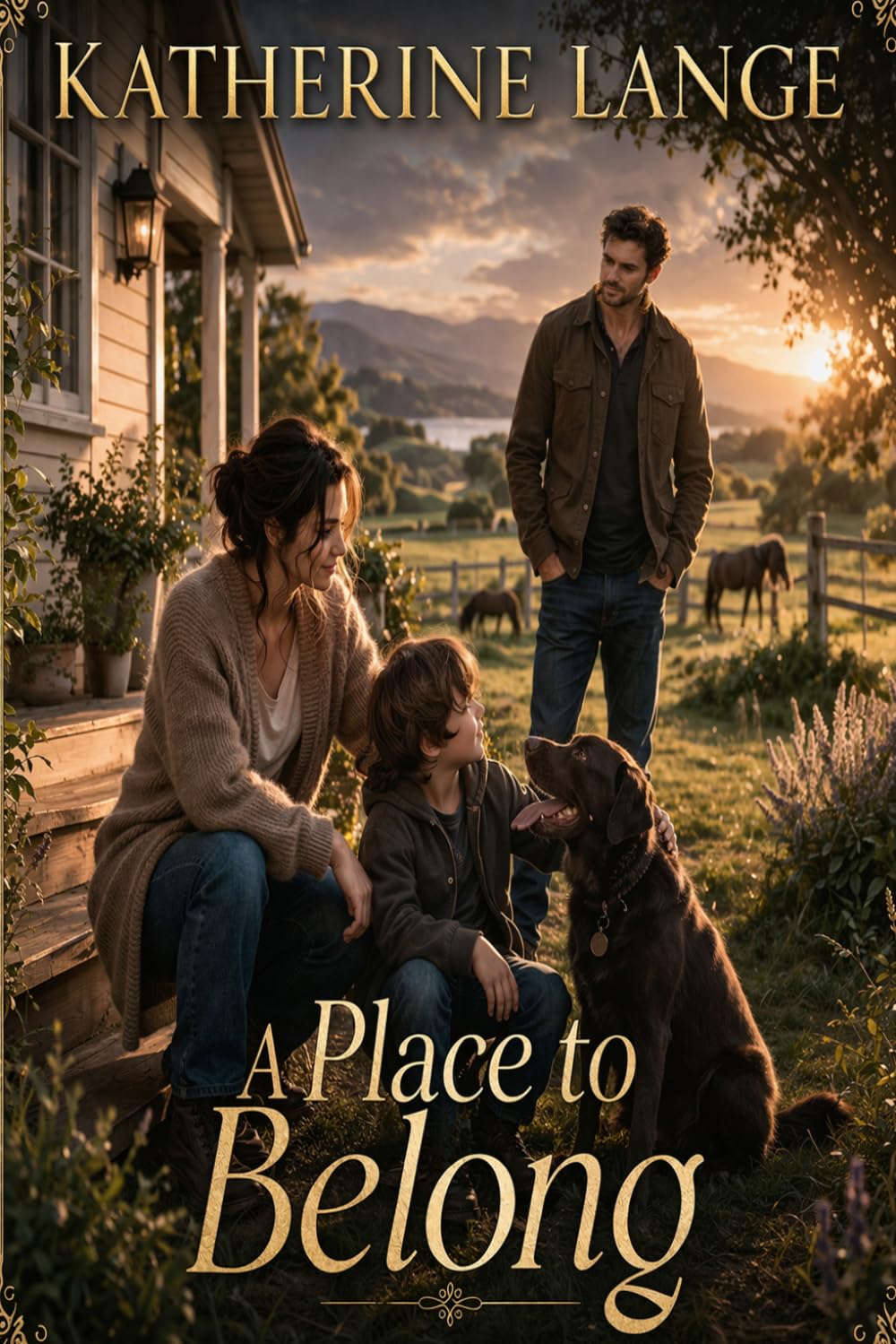 A Place to Belong: A Small-Town Single Father Romance