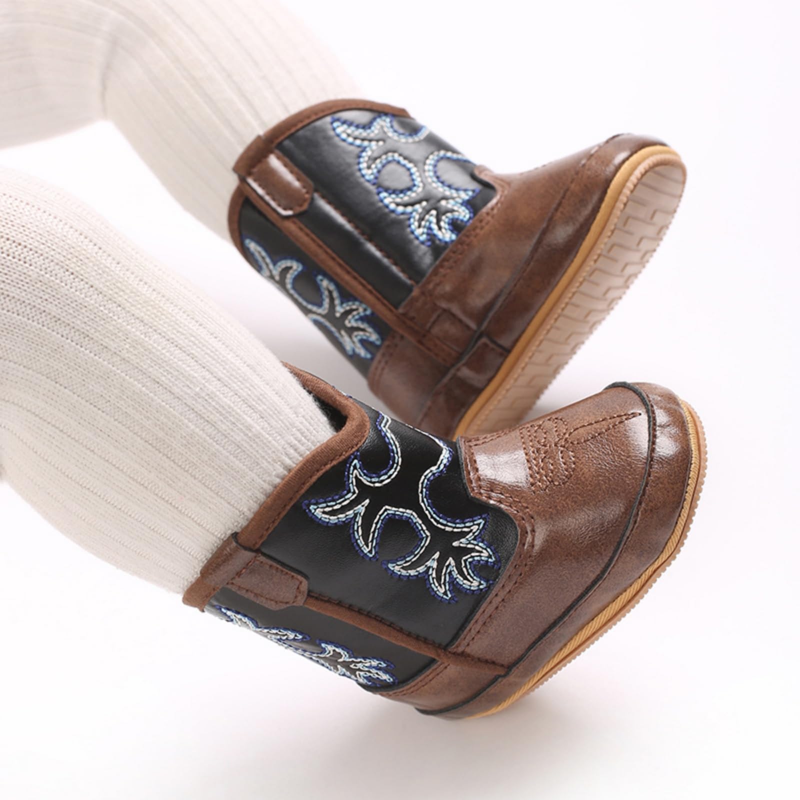 Buty i buciki dla niemowląt Chłopiec Dziewczynka Buty kowbojskie PU Skórzane Buty Buty Dziecięce