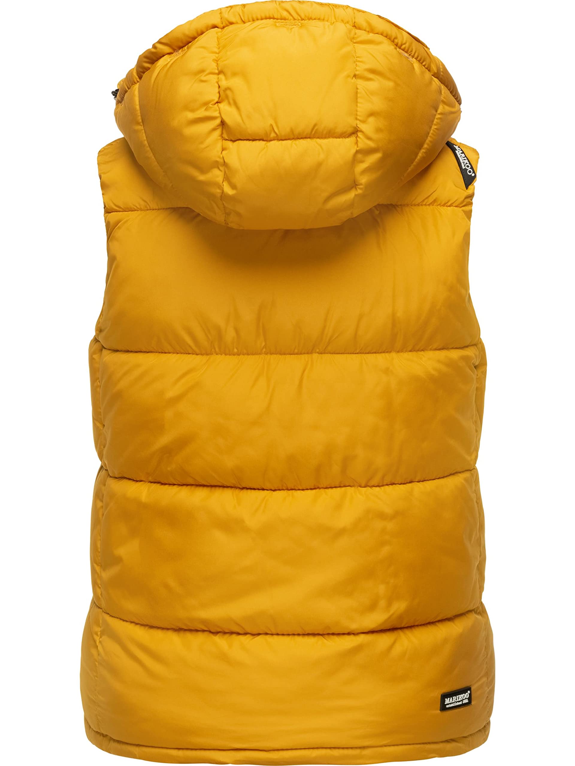 MARIKOO Chaleco acolchado para mujer con capucha extraíble, tallas XS-3XL