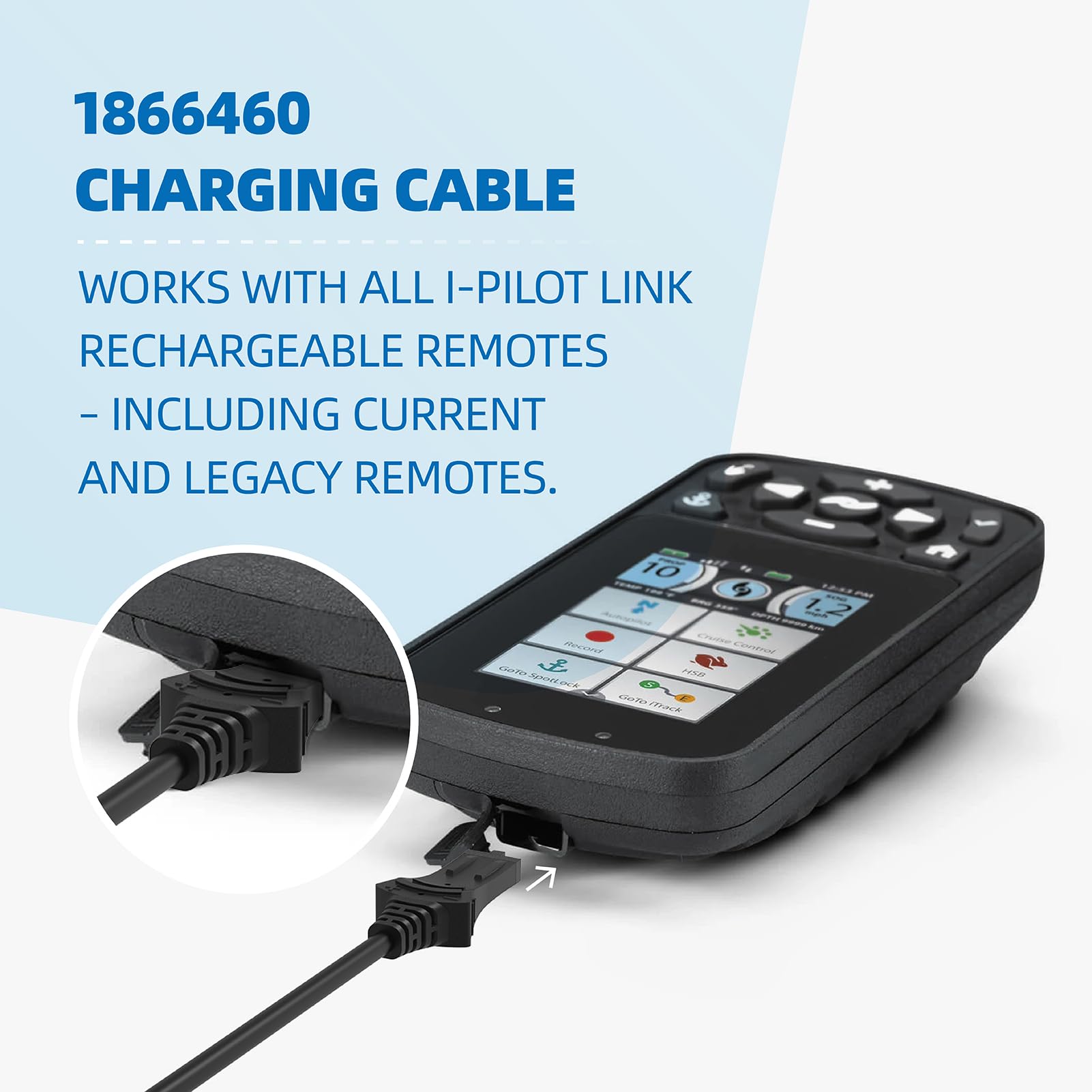 Minn Kota i-Pilot Charging Cable - Replacement -5