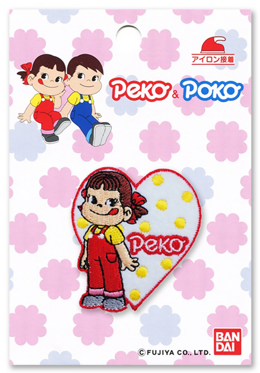 ❤︎.*ペコポコちゃん❤︎.*様 お取り置きになります。 Amazon.co.jp: パイオニア ワッペン 不二家 Peco&Poco ペコちゃん