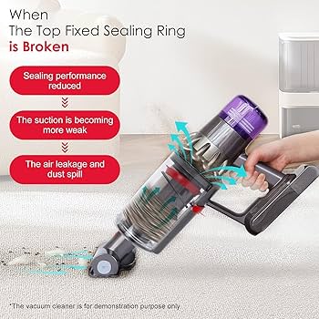 Amazon.co.jp: クリアビンシーリングリング対応ダイソン V11 V15