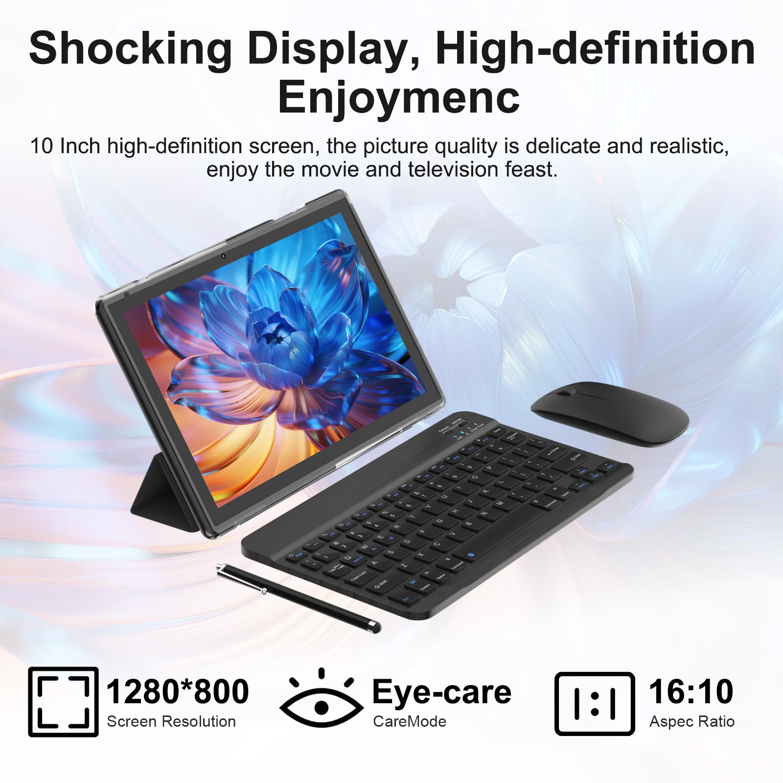 BWJBSW　 tablet Android 14 Amazon.com : BYANDBY Android 14, 2 in 1 Tablet with Keyboard, 10