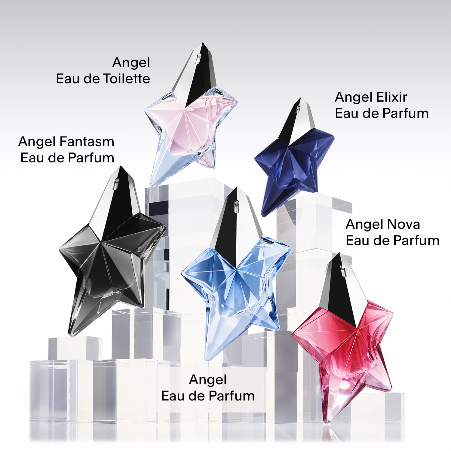 MUGLER Angel - Eau de Parfum Rechargeable Pour Elle - Parfum Femme - Ambré Gourmand - Patchouli, Accord Praline & Absolu de Vanille - Tenue Longue Durée - Spray Vaporisateur
