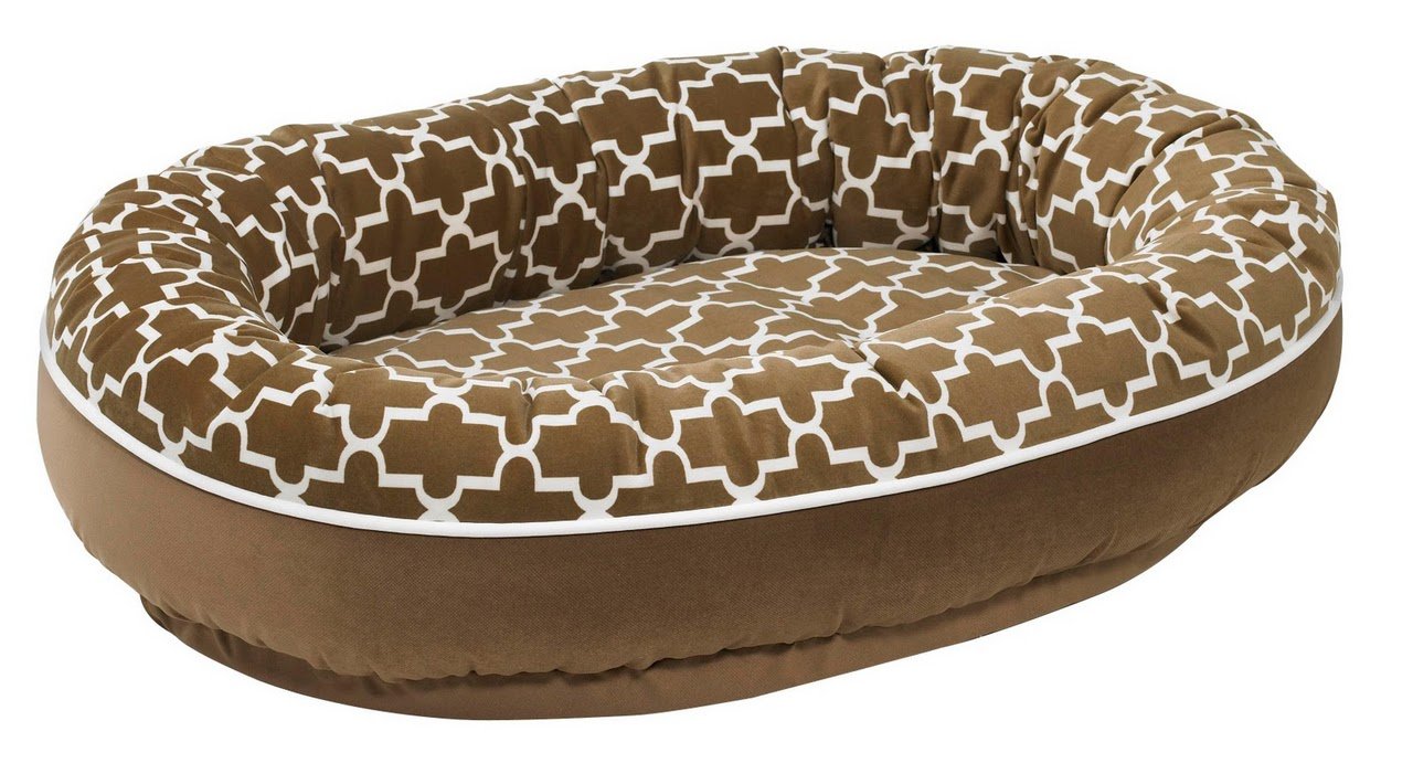 large cedar filled dog bed