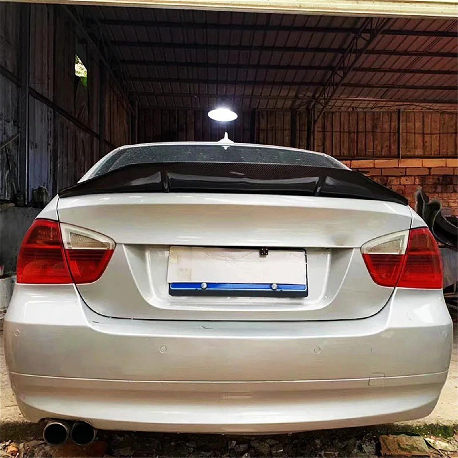 Dla B&MW Seria 3 E90 2005-2012 Spoiler Bagażnika Skrzydło Na Klapie Lotka Tylny Dekoracyjny Dodatek Samochodowy Spojler Tylny Trunk Wing(Carbon Printing)
