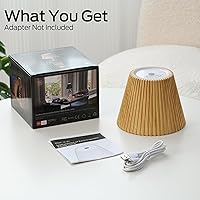 Vista 8 de WILIT Lámparas inalámbricas con pantalla de botella para lámparas de mesa, luces de barra de 3 niveles de brillo para bar de casa, lámpara