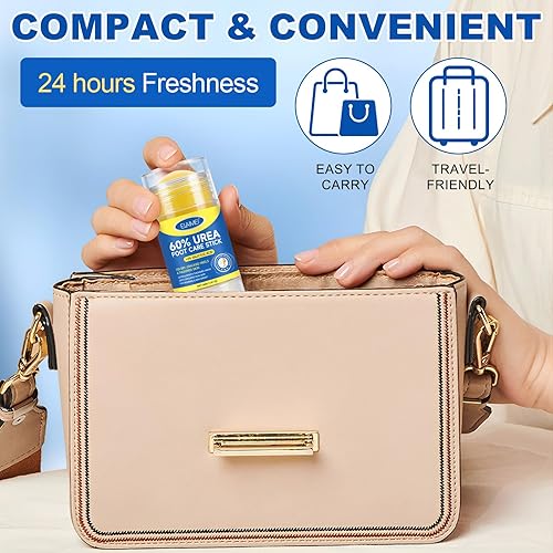 Miniatura 9 de XINSZLIN Crema para pies de urea, 60% crema de urea con 2% de ácido salicílico, 60 % de máxima resistencia para talones secos y agrietados, manos,