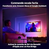 Philips Hue White and Color Ambiance, Lampadaire Gradient Signe Blanc, Lampe sur pied avec Bluetooth, Lampe LED compatible avec Alexa, Google Assistant et Apple Homekit - 10