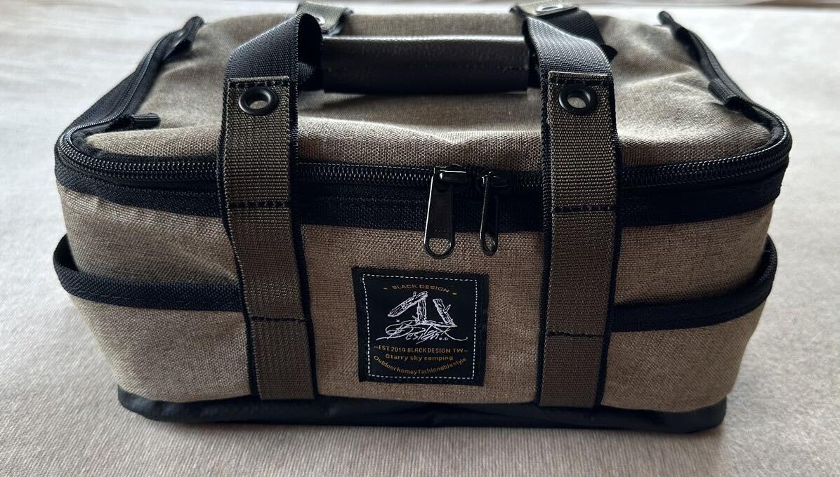 【美品】ブラックデザインアイアンプレート収納バッグ ブラックデザイン ショップ アイアンプレート収納バッグ ブラック