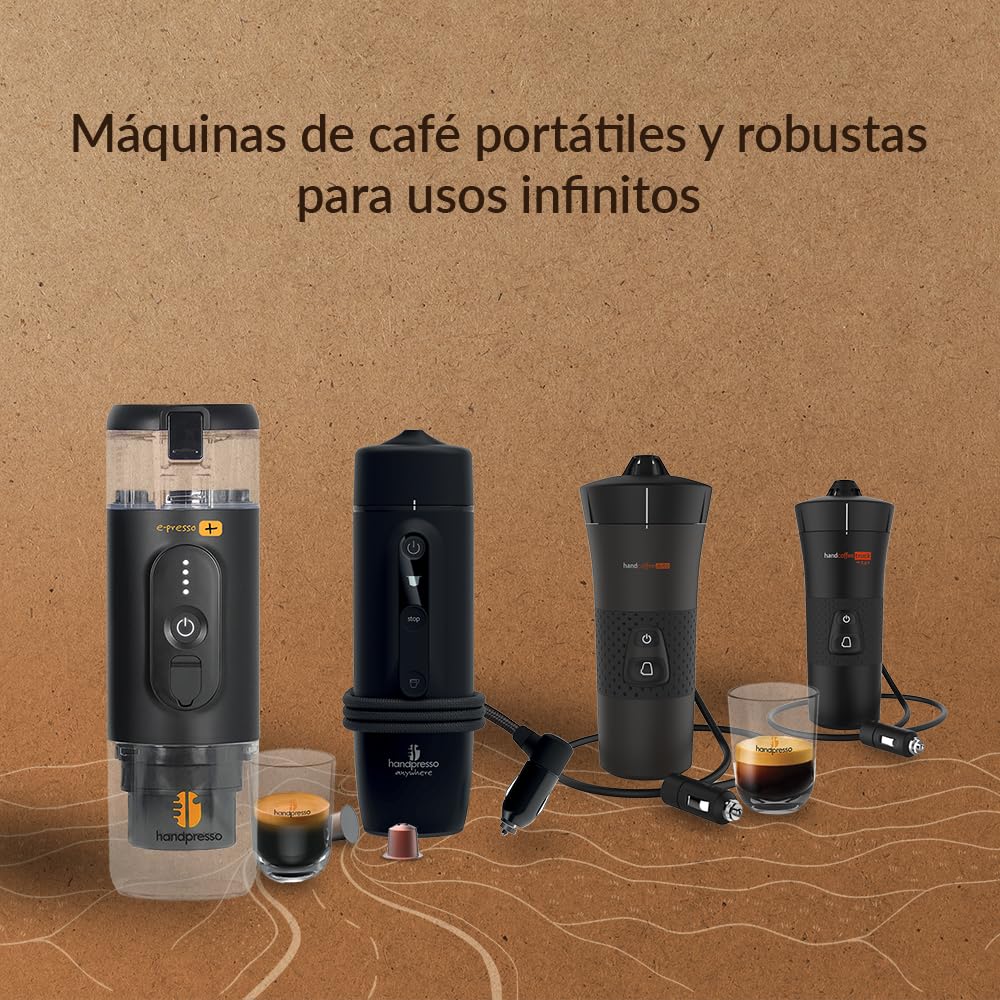 Handpresso Handcoffee Truck 21010 - Máquina de café, portátil, con cápsulas tipo Senseo, para camión, 24 V