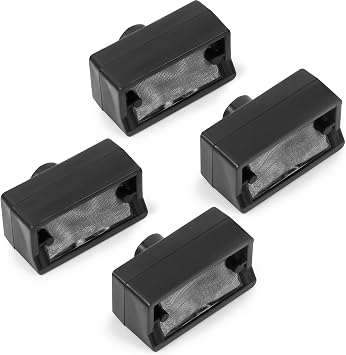 Upgraded Filter Piece Replacement Parts 2PCS Fits GE Profile Opal Ice Maker 1.0 and 2.0 OPAL01GENSS,OPAL01GENKT etc Black 4pcs