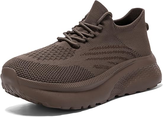 Mens Running Tennis Shoes Walking Athletic Fashion Sneakers Lightweight Net Surface Comfortable Breathable Sports Shoes for Gym Jogging Workout