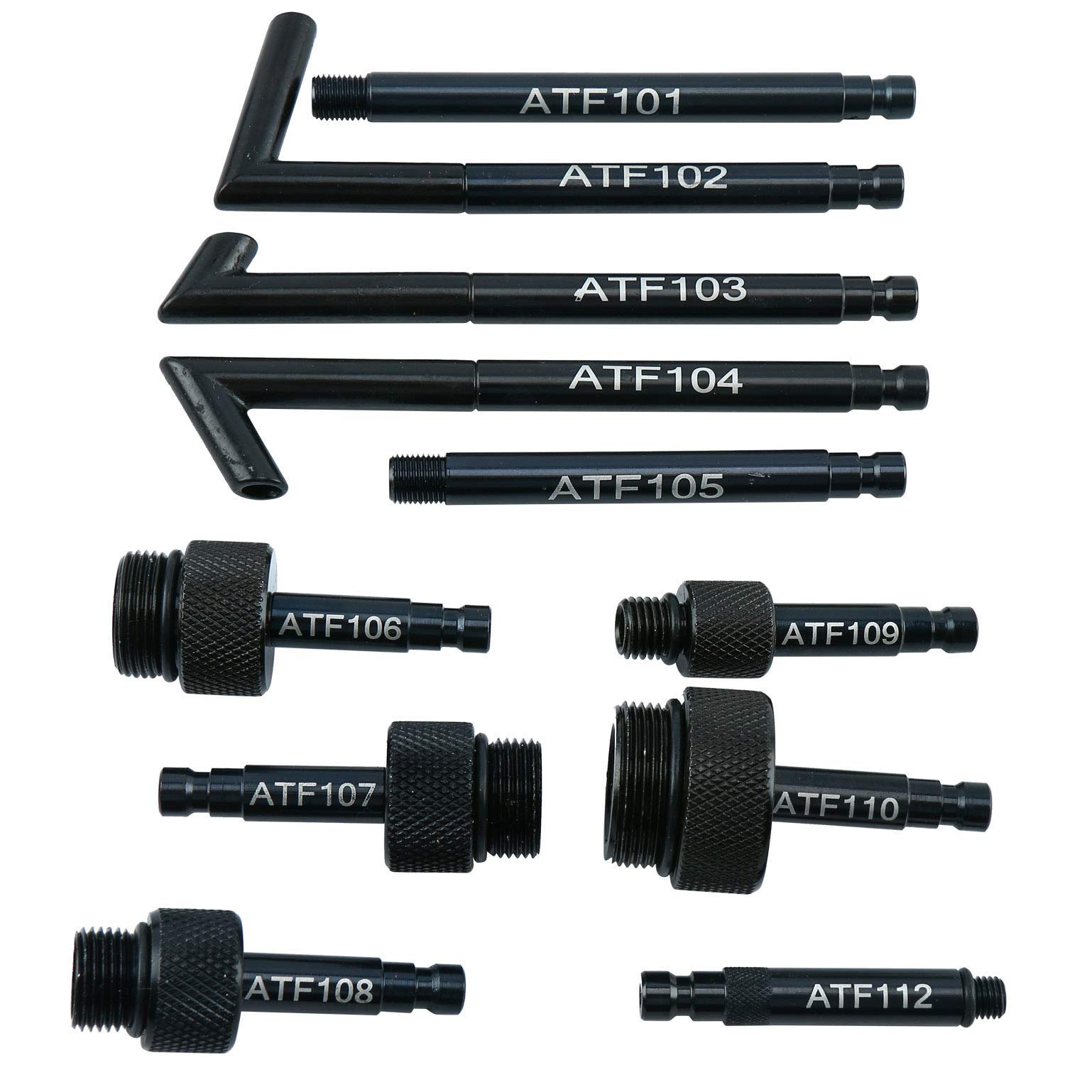 FreeTec Getriebeöl Einfüllgerät,10L Pneumatische Getriebeöl Pumpe, 2 en 1 Ölabsaugpumpe und Öl Einfüllgerät mit 14tlg ATF Adaptersatz für Auto Traktor