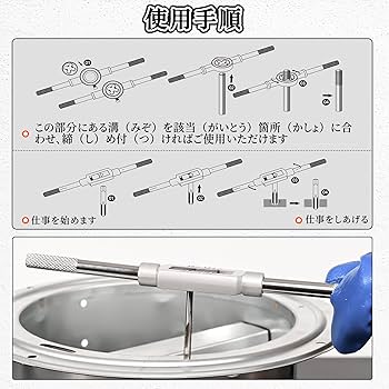 Amazon.co.jp: shinmond タップダイスセット 40PCS ネジ山修正・補修