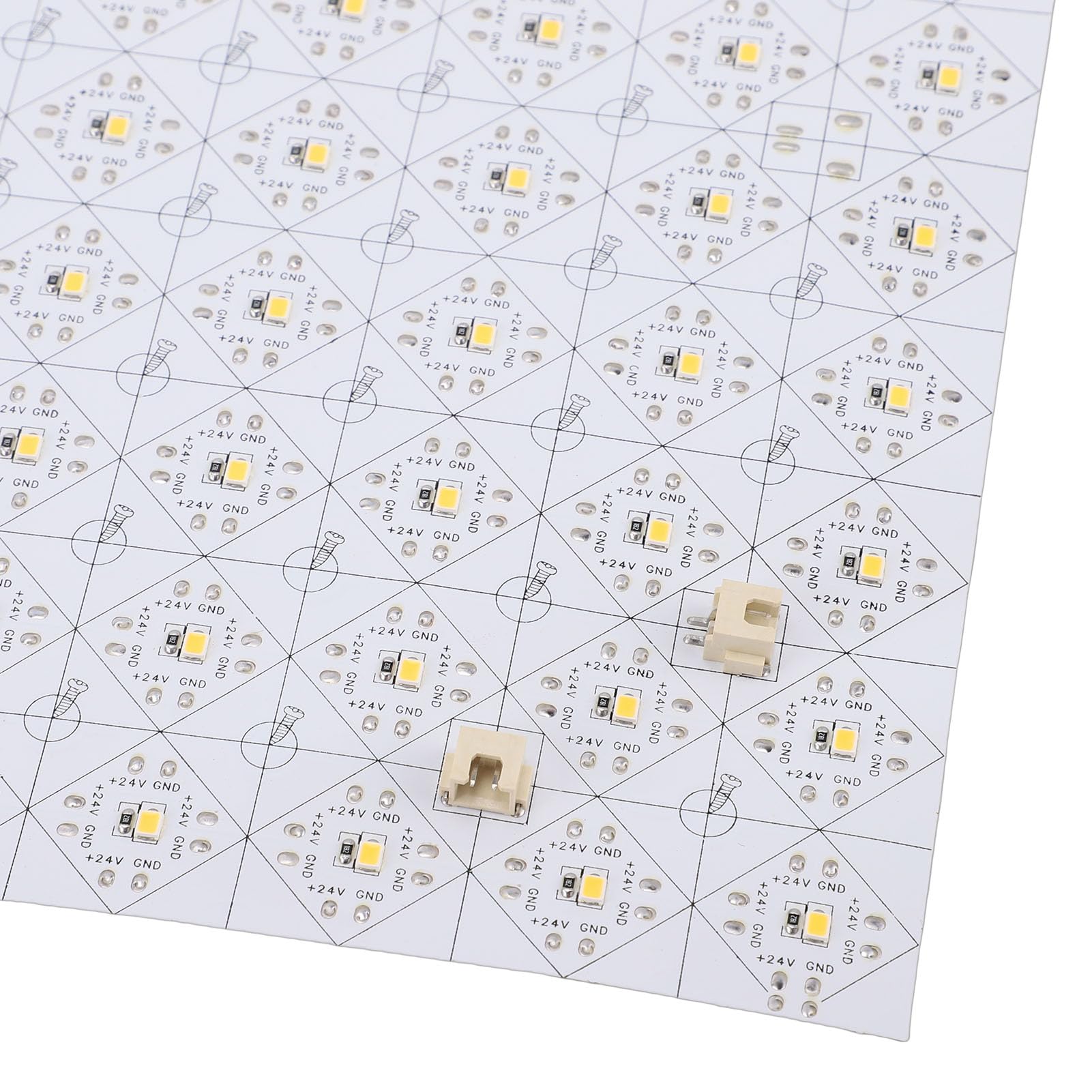 Buachois Pannello LED flessibile dimmerabile 20W 200LEDs 4000K bianco caldo, striscia luminosa tagliabile in FPC per illuminazione retroilluminazione pareti soffitti