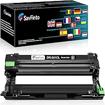 SavFinto DR-241CL DR241CL DR241 Black Compatible Drum Unit for Brother DCP-9020CDW HL-3140CW HL-3142CW HL-3150CDW HL-3152CDW HL-3170CDW HL-3172CDW MFC-9130CW MFC-9140CDN MFC-9330CDW MFC-934 0CDW