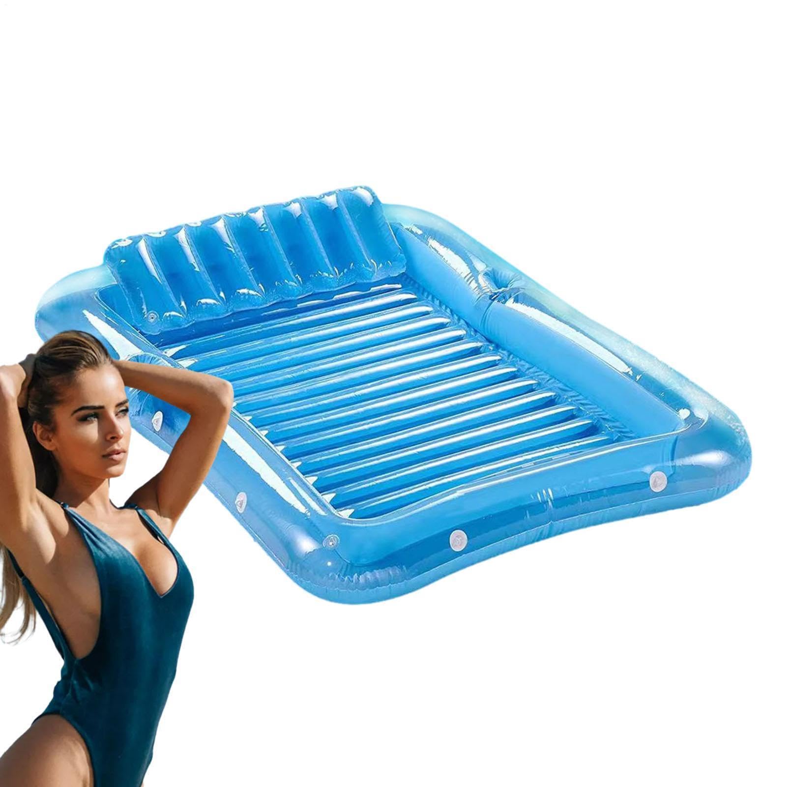 Colchoneta Piscina Adultos - Hamaca Inflable Agua