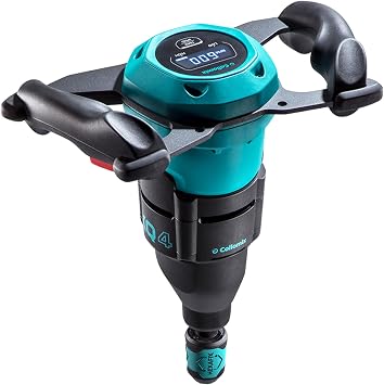 COLLOMIX XQ Paddle Mixer - 3 Speed (400-700 RPM) Portable Material Mixing Drill with Speed and Timer Settings for Max. (3) 50lb Bags - XQ4