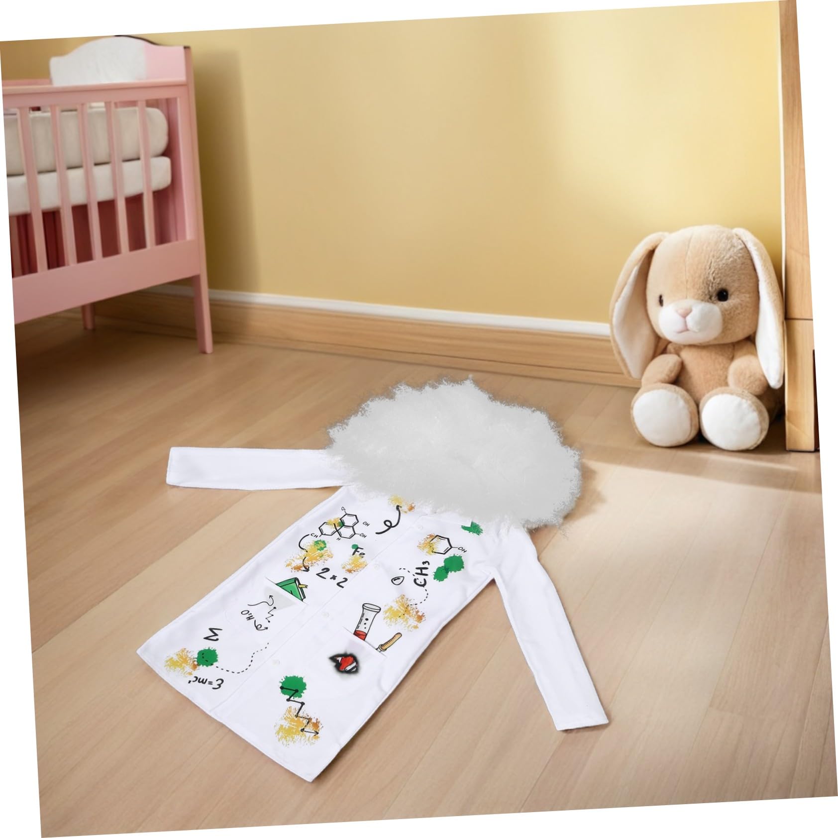 YARNOW Costume De Scientifique Pour Enfants Blouse De Laboratoire De Docteur Blouse Scientifique Déguisement De Carrière Pour Enfants