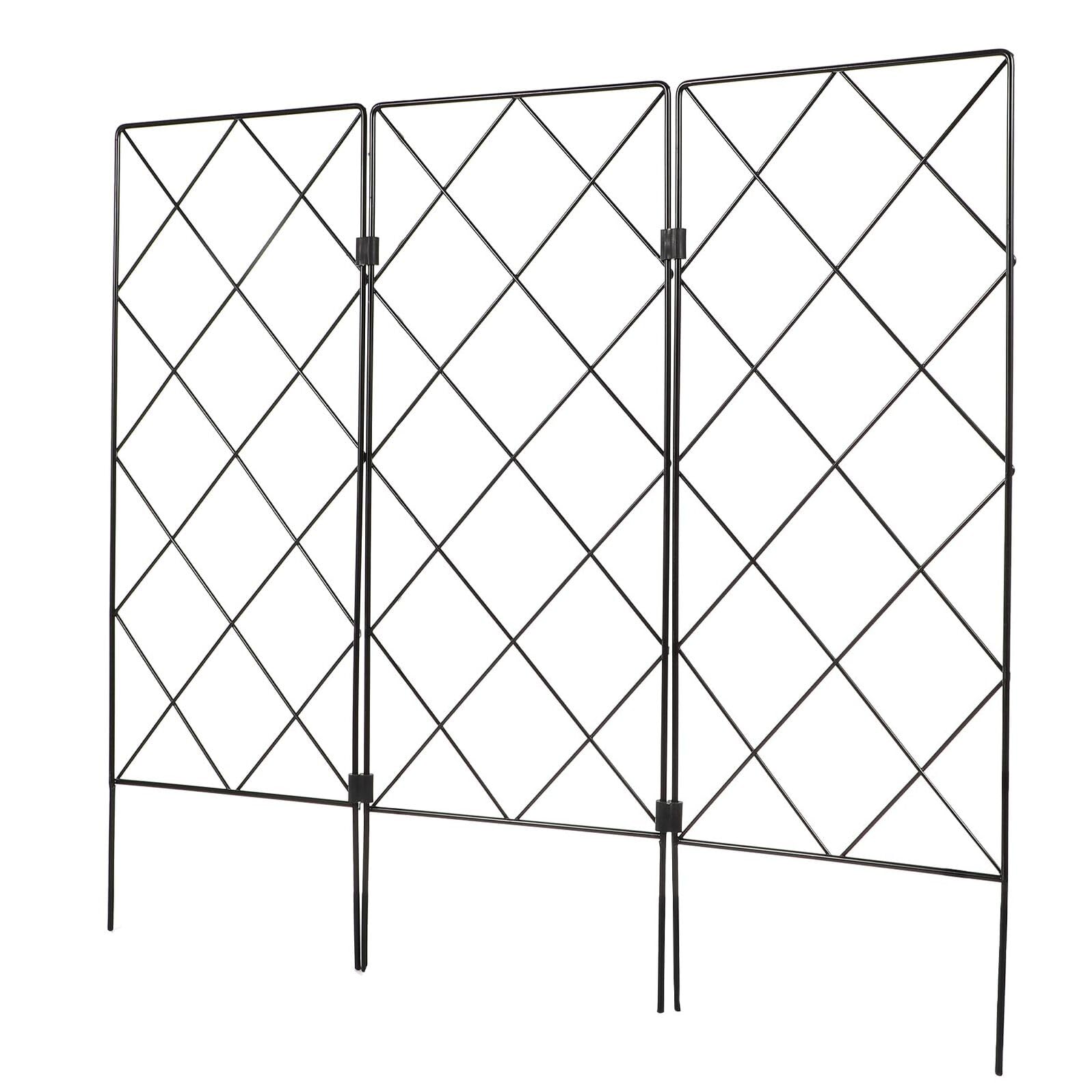 Support de plantes grimpantes balcon et extérieur tuteur pliable pour concombres