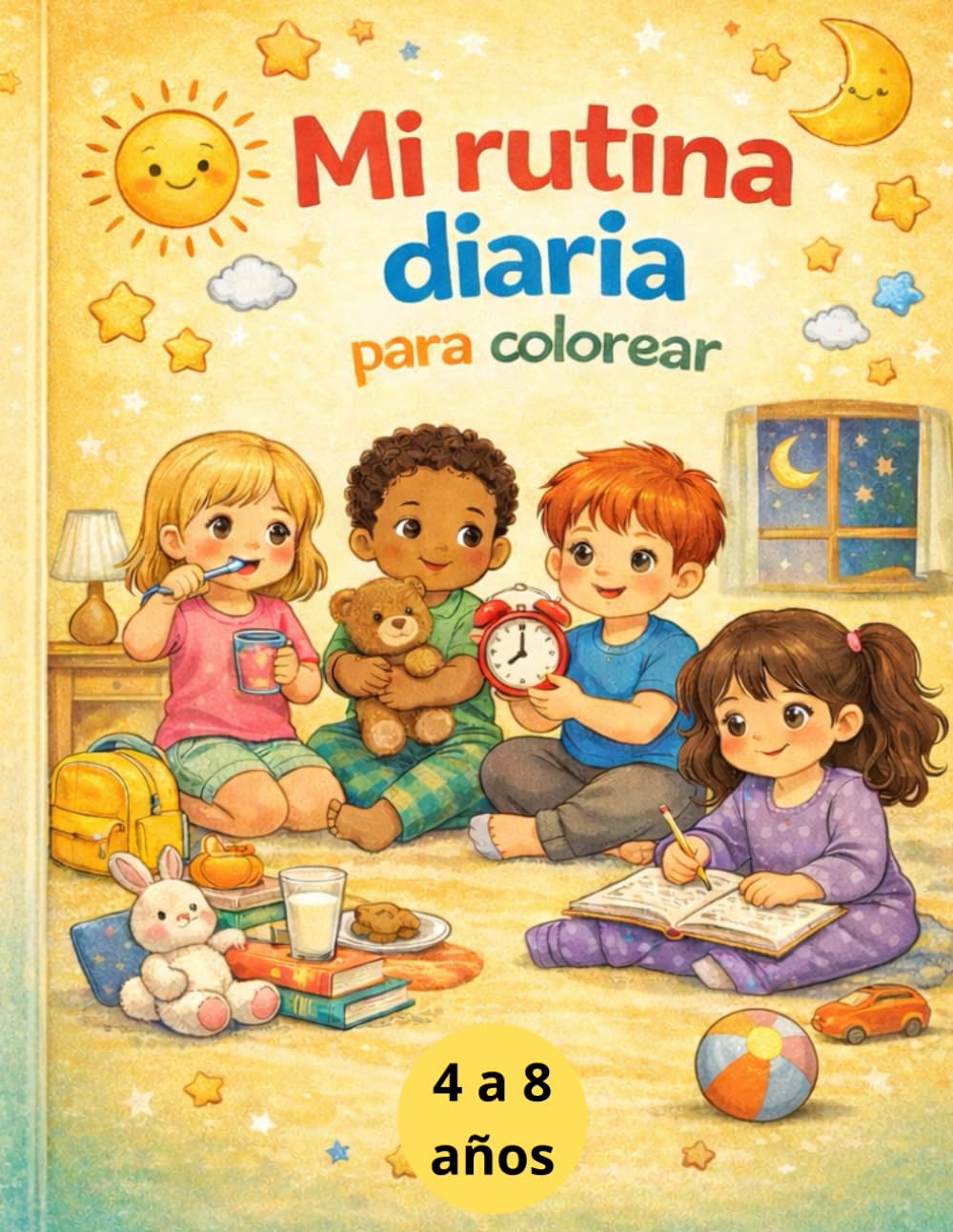 Mi Rutina Diaria: Libro visual para fomentar la autonomia infantil
