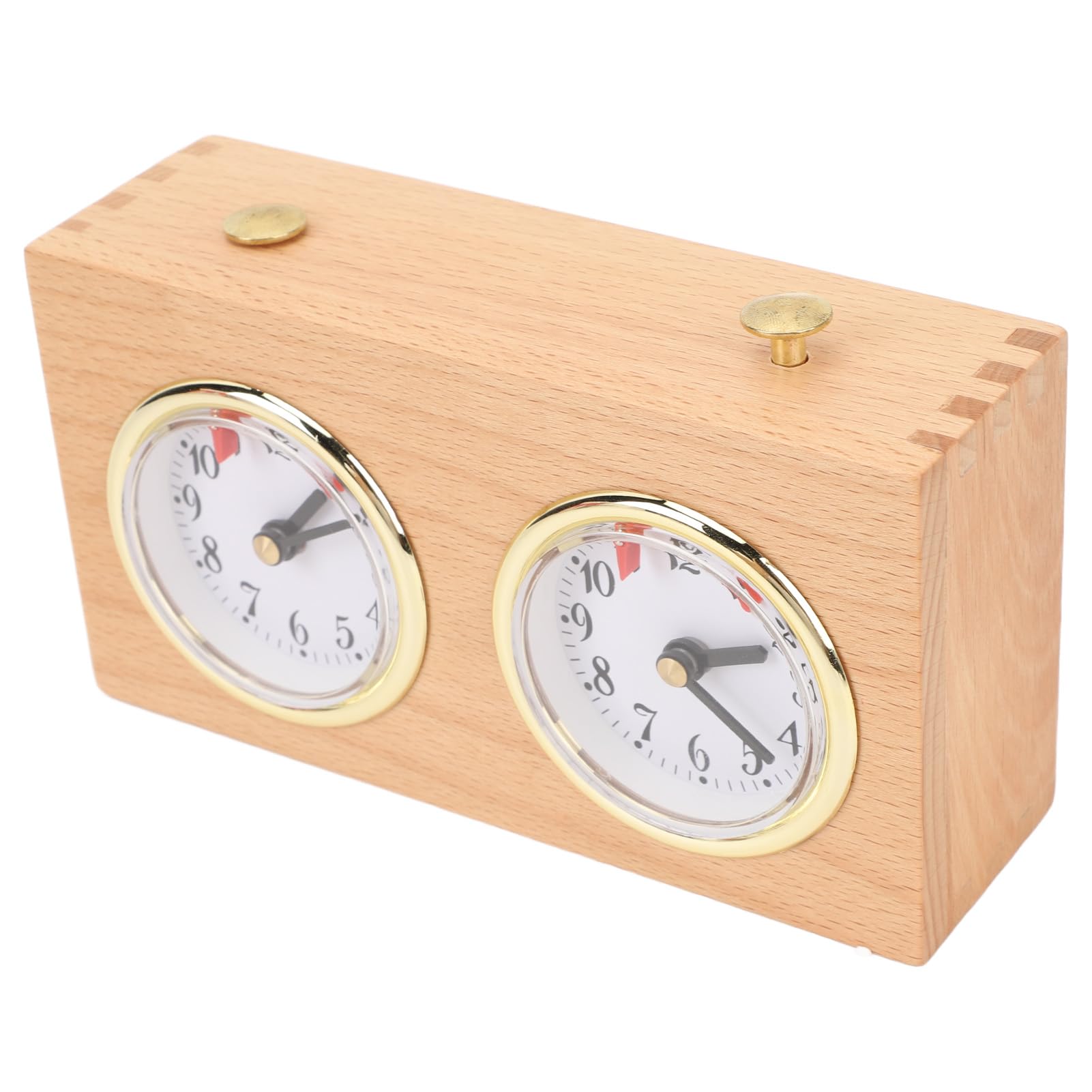 RiToEasysports Pendule D'échecs Mécanique, Minuterie D'échecs Finition