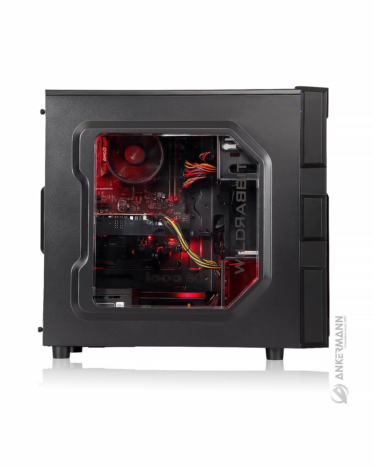Ankermann Gaming PC PC Ryzen 2600 6x3.40GHz ASUS TUF GTX1660S 6GB 16GB RAM 240GB SSD 1TB HDD Windows 10 PRO