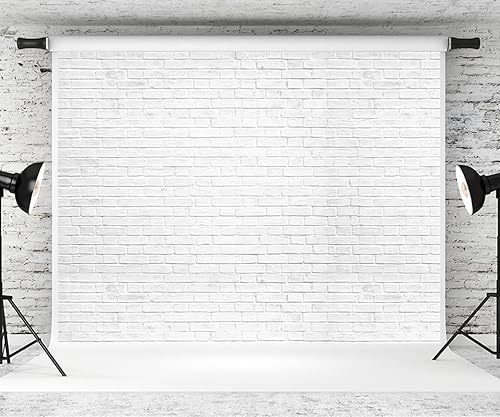 Kate Fondo de fotografía de pared de ladrillo de 7 x 5 pies, fondo de luz de ladrillo para estudio fotográfico, accesorios para fotógrafo, fotos y