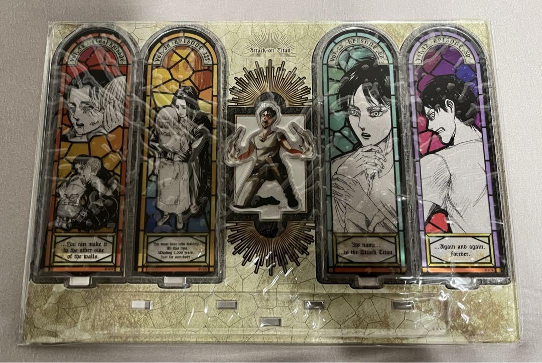 進撃の巨人 anique エレン バースデー ジオラマアクリルステンド アクスタ Amazon.co.jp: 進撃巨人 Anique エレン ジオラマアクリル