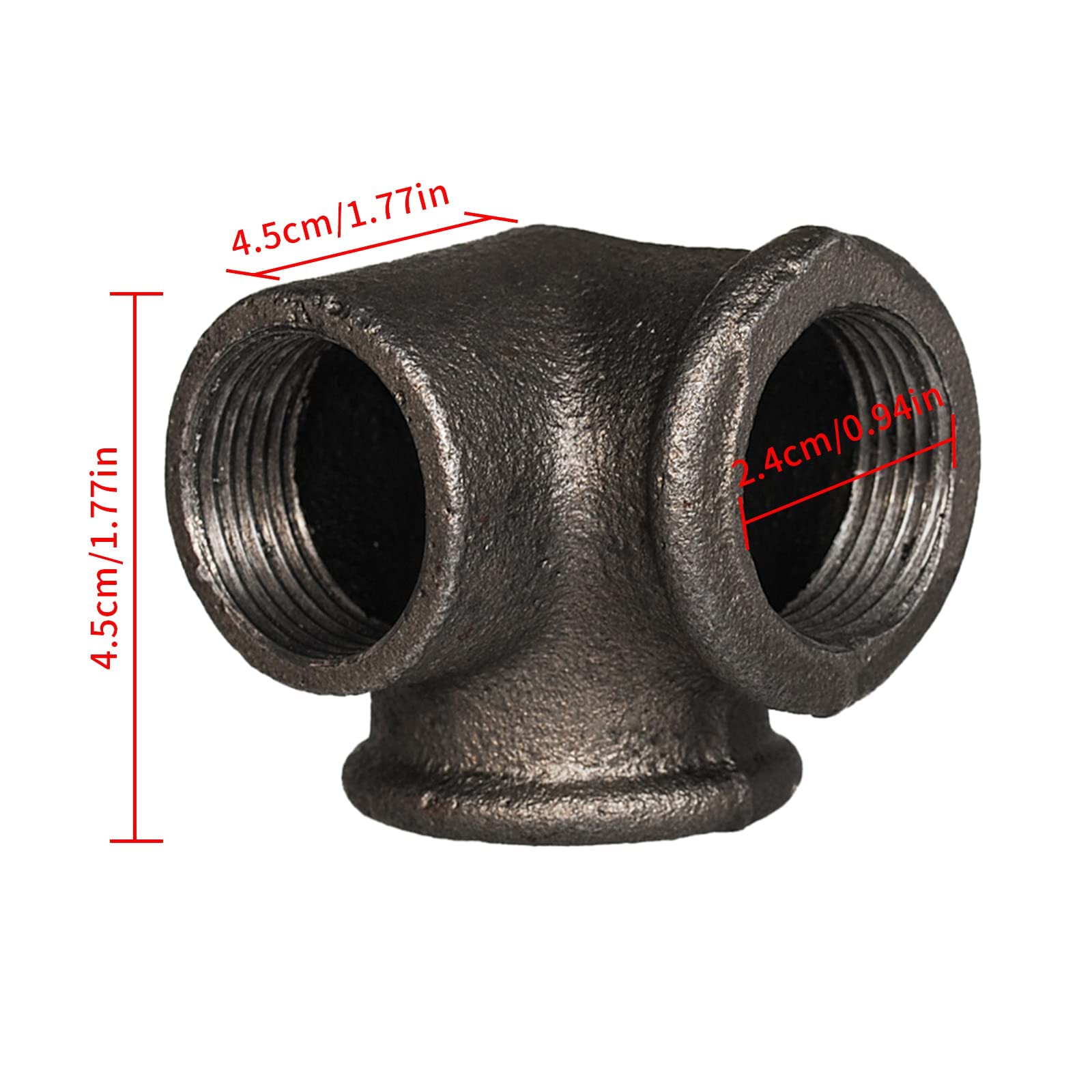 Barilotto Tronchetto Ghisa Malleabile 3/4 Cm 50 Zincato - Foto 3