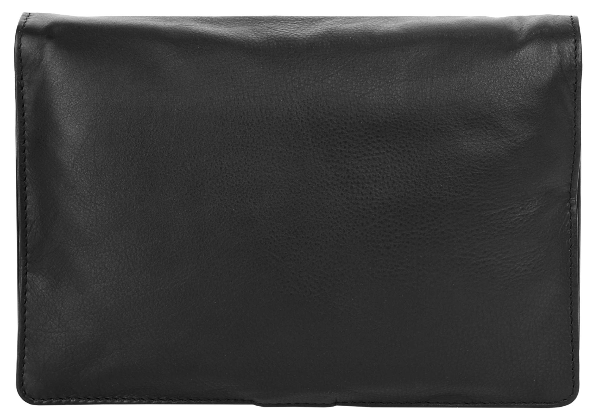 Handgelenk Tasche Echt Leder schwarz Herren - 017218