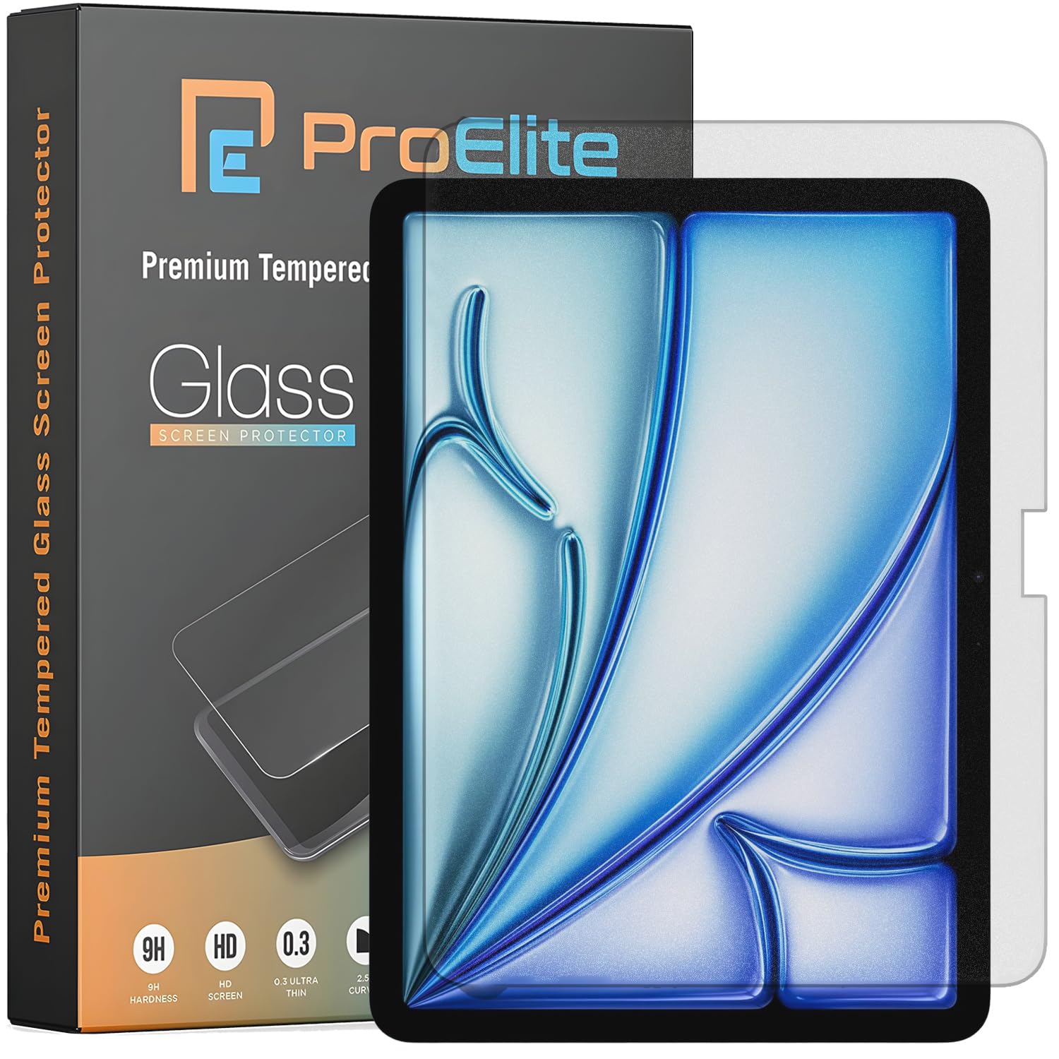 ProElite Matte Screen Protector for Apple iPad Air 13 inch M2 2024, Premium Matte Tempered Glass Screen Protector for iPad Air 13 inch M2 2024 (B0D5QPLG49) Amazon Price History, Amazon Price Tracker