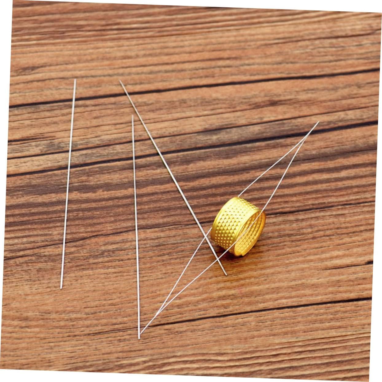 IWOWHERO Beading Needles Straight Fine Beading Needles Embroidery Tools for Women