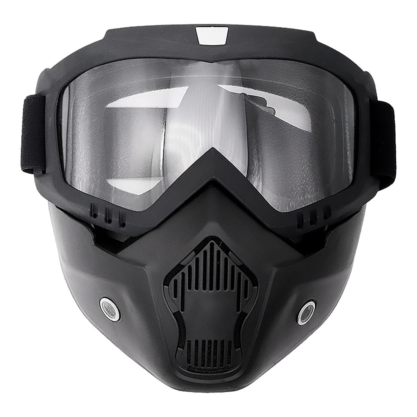 PPGAREGO Anti-Fog Paintball Mask | Airsoft Helmet and Full Face Tactical Mask | Ballistic Goggles for Men | For Skiing, Shooting, Cycling, Fishing (M002)