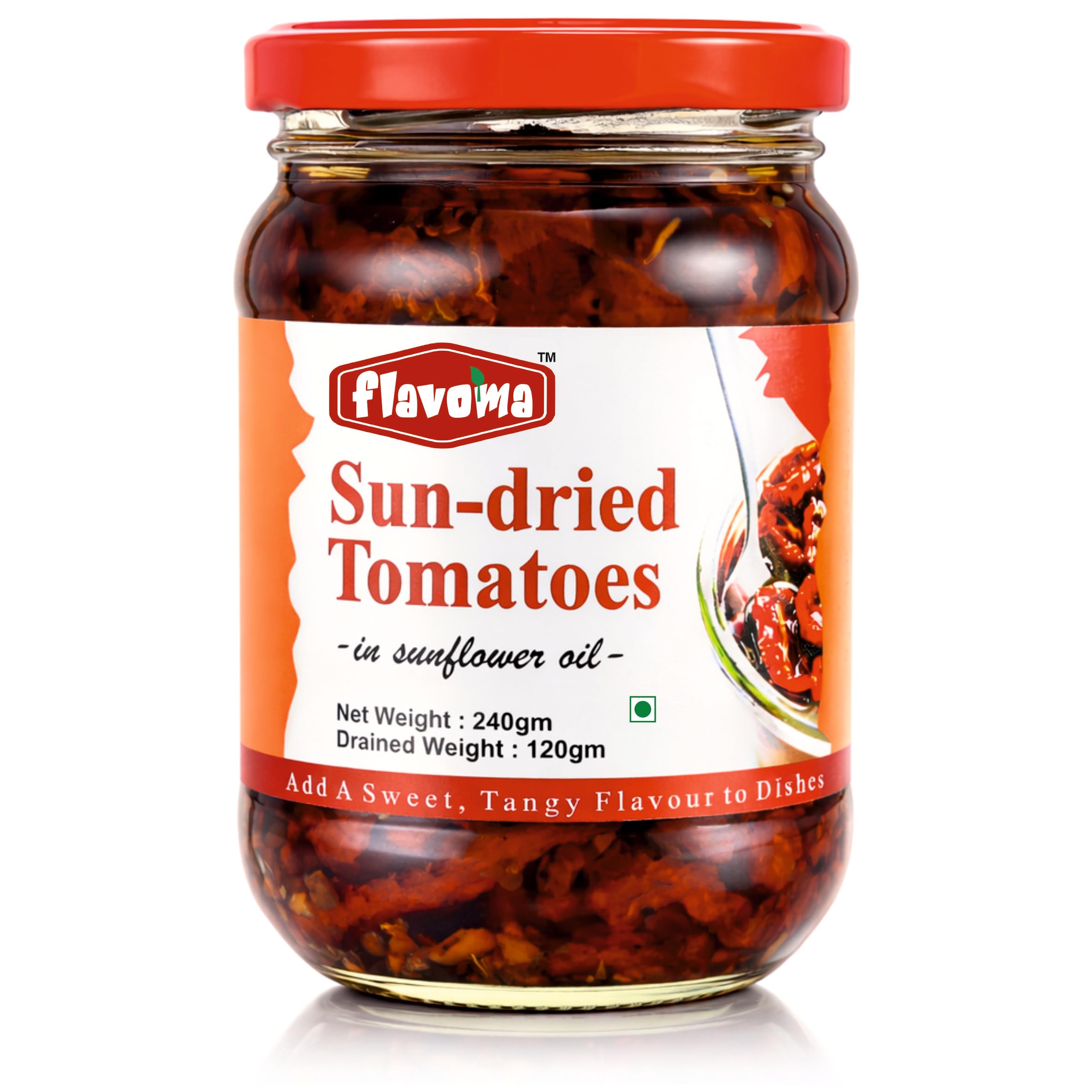 Flavoma Classic Sun-Dried Tomatoes in Oil, 280g (Marinated in Sunflower Oil)-image-29