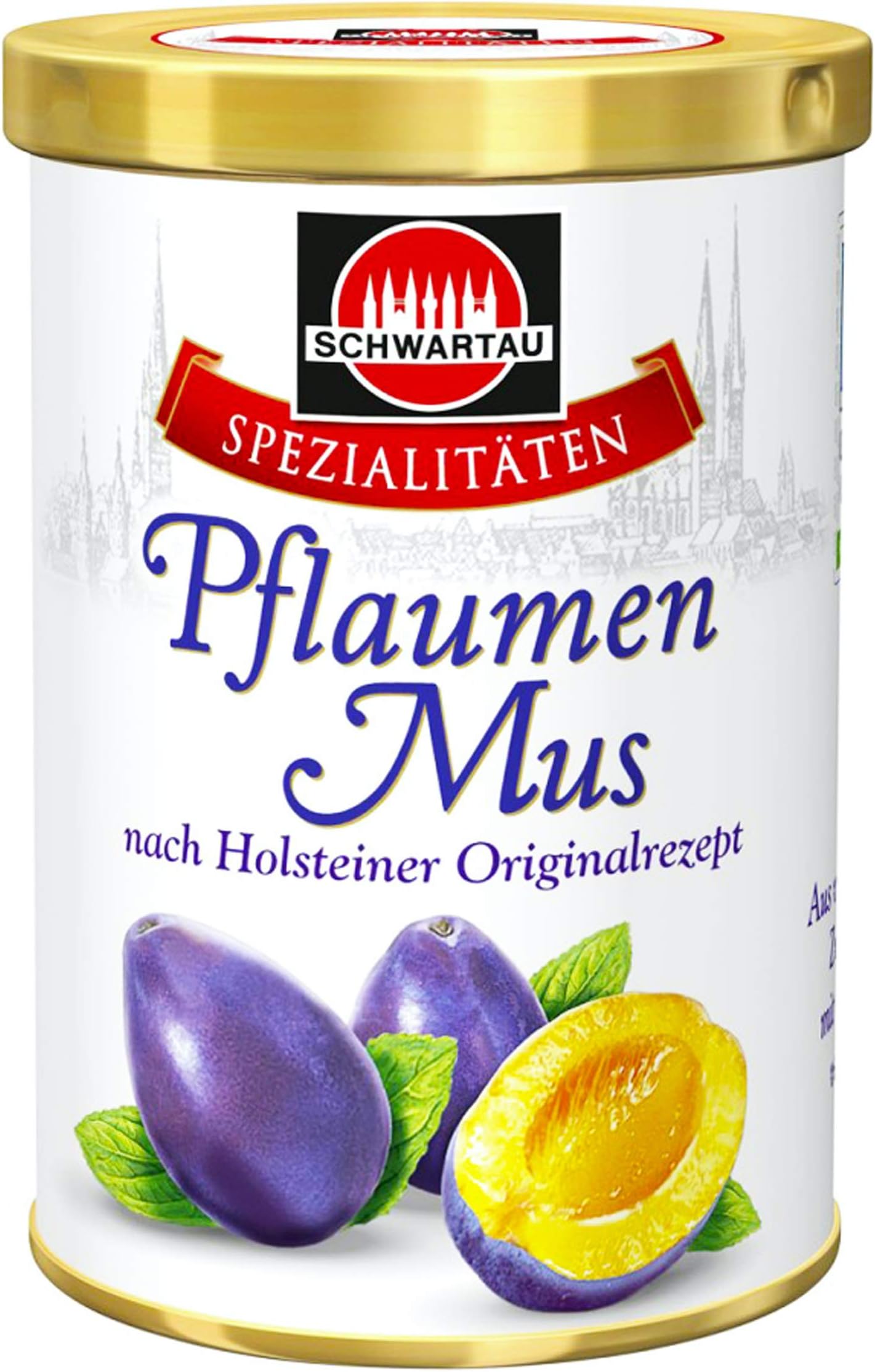 Plum Jam 350 g, Schwartau / Germany