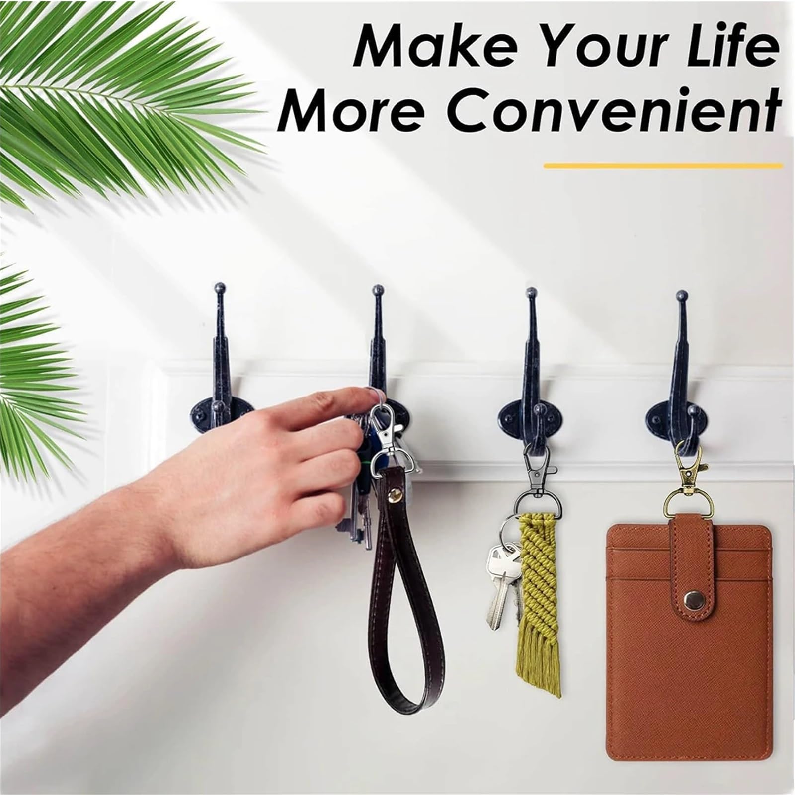 Clip para llavero, 200 unidades, gancho de clip para llavero con llavero, manualidades, clip de anillo en D, accesorios de cordón, adecuado para hacer llaveros (plata)