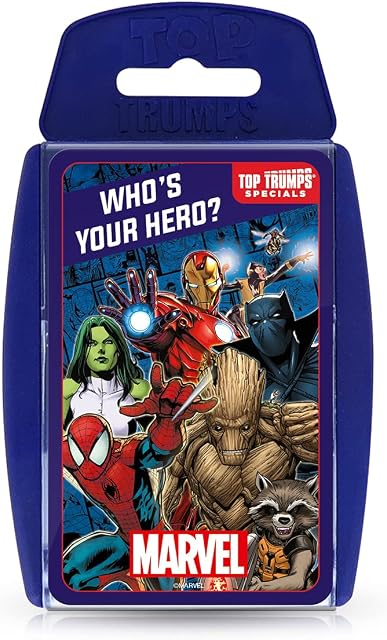 Marvel Universe Top Trumps Card Game