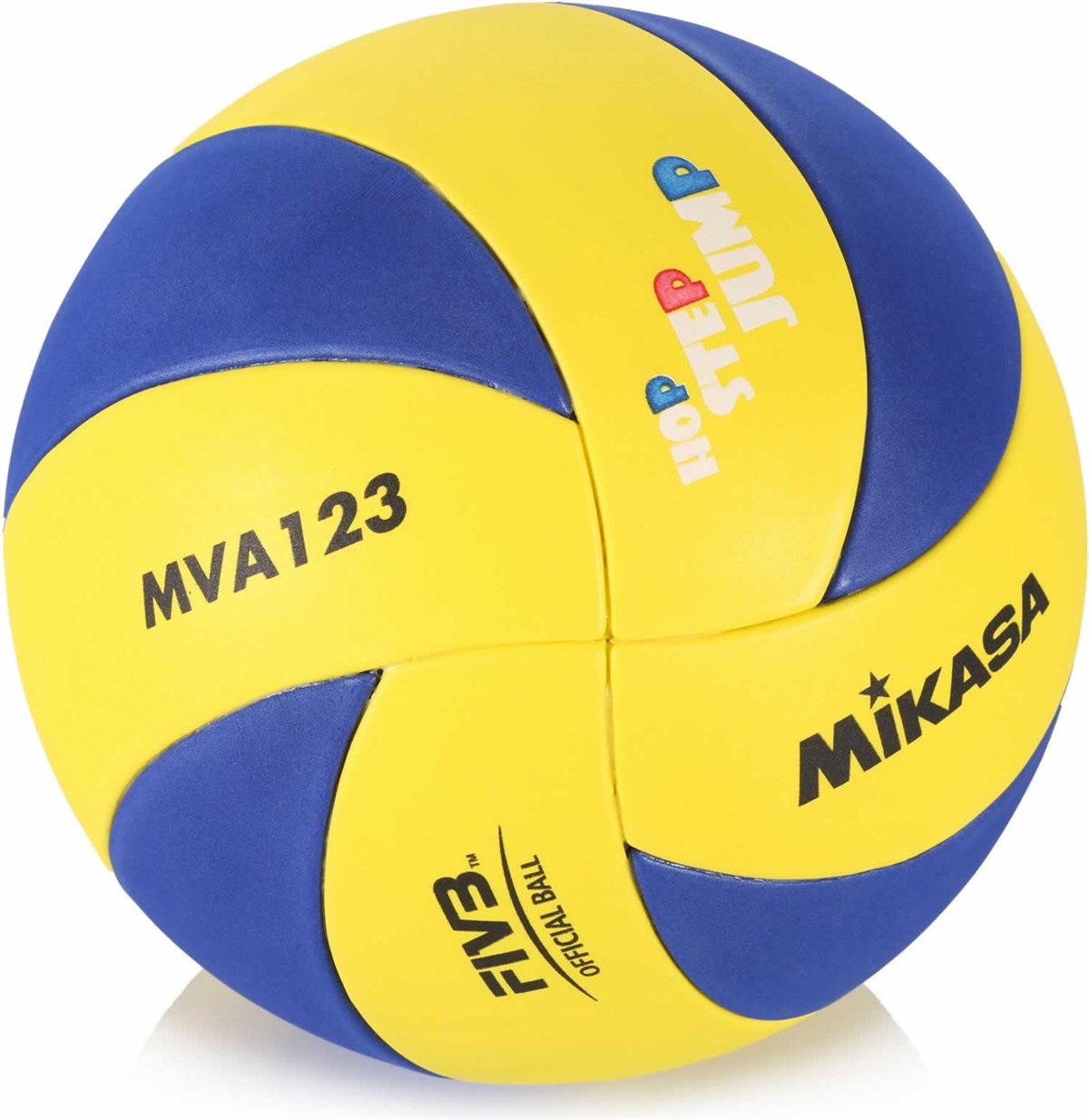 Pallavolo MIKASA W345W Blu/Giallo | Pallone Ufficiale Tornei Giovani DVJ - Foto 7