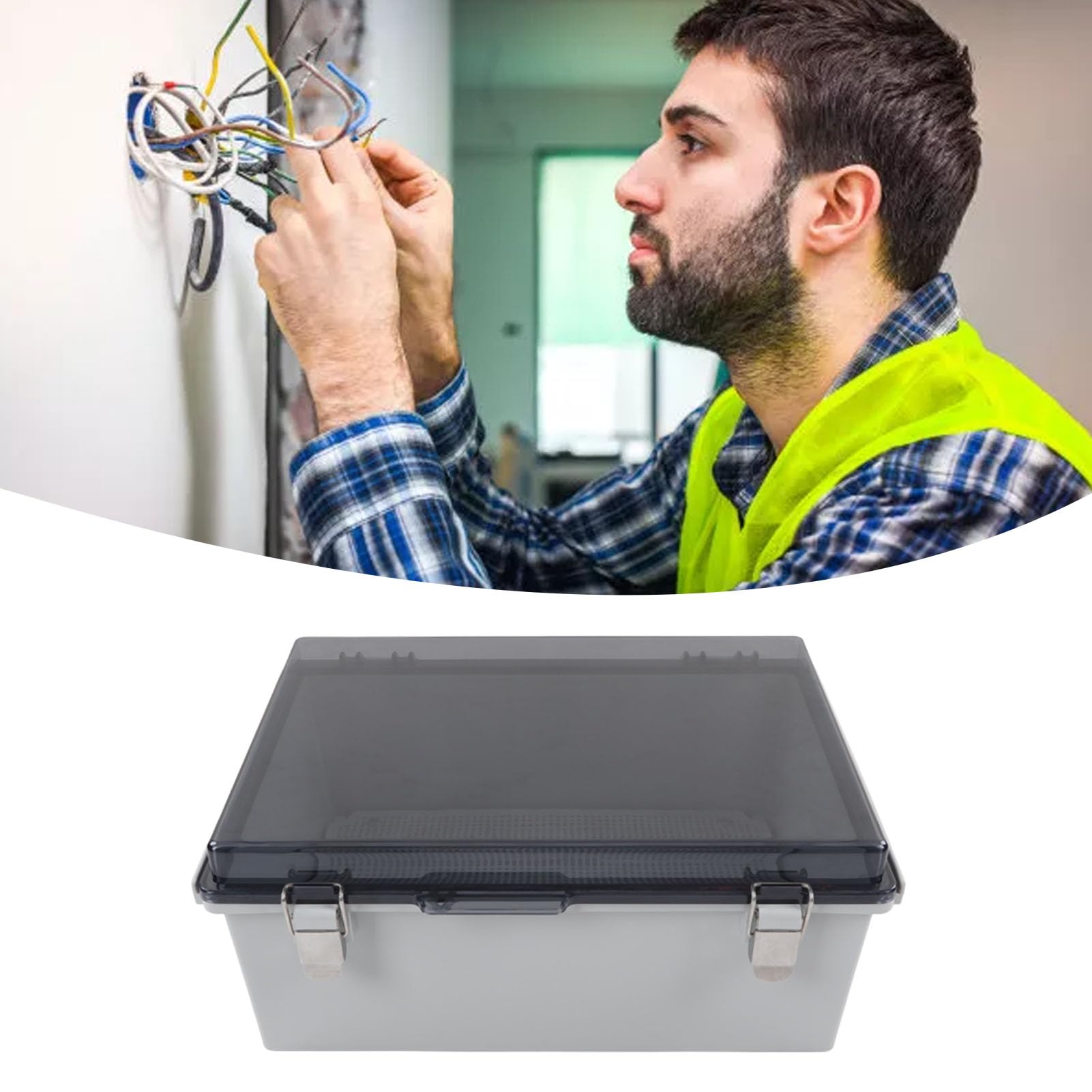 Puszka Elektroinstalacyjna – Obudowa ABS IP67 z Przezroczystą Pokrywą do Instalacji Wewnętrznych i Zewnętrznych