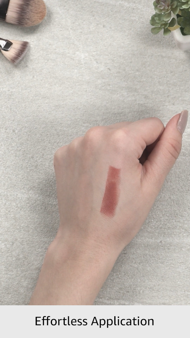 Image of RAS Luxury Oils Lumiere Satin Matte Lipstick | 8-Hr long stay Creamy Matte, Non-Drying, Lightweight & Pigmented | Natural infusion of Argan & Avocado | Vegan, Cruelty-Free