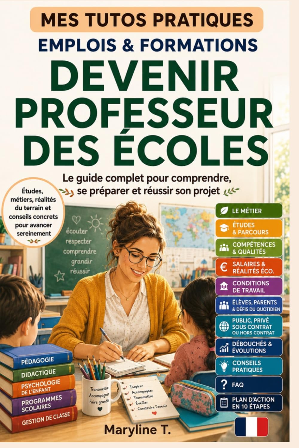 Devenir professeur des écoles: Le guide clair pour s'orienter ou se reconvertir (MES TUTOS PRATIQUES)