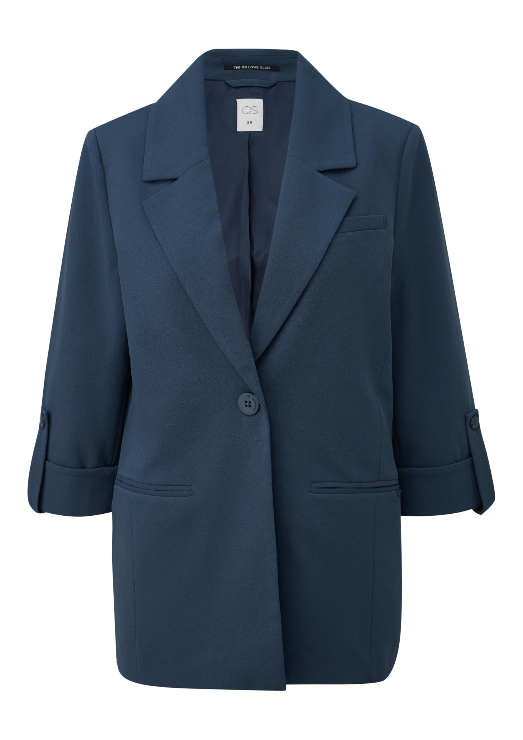 QS Blazer mit Turn-ups