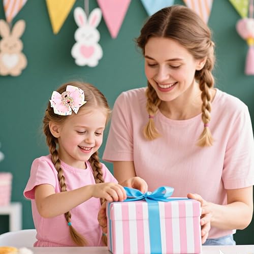 Miniatura 20 de Lazos para el pelo de cumpleaños con purpurina, decoraciones de cumpleaños perfectas para un regalo de niñas, accesorios para el cabello de niña