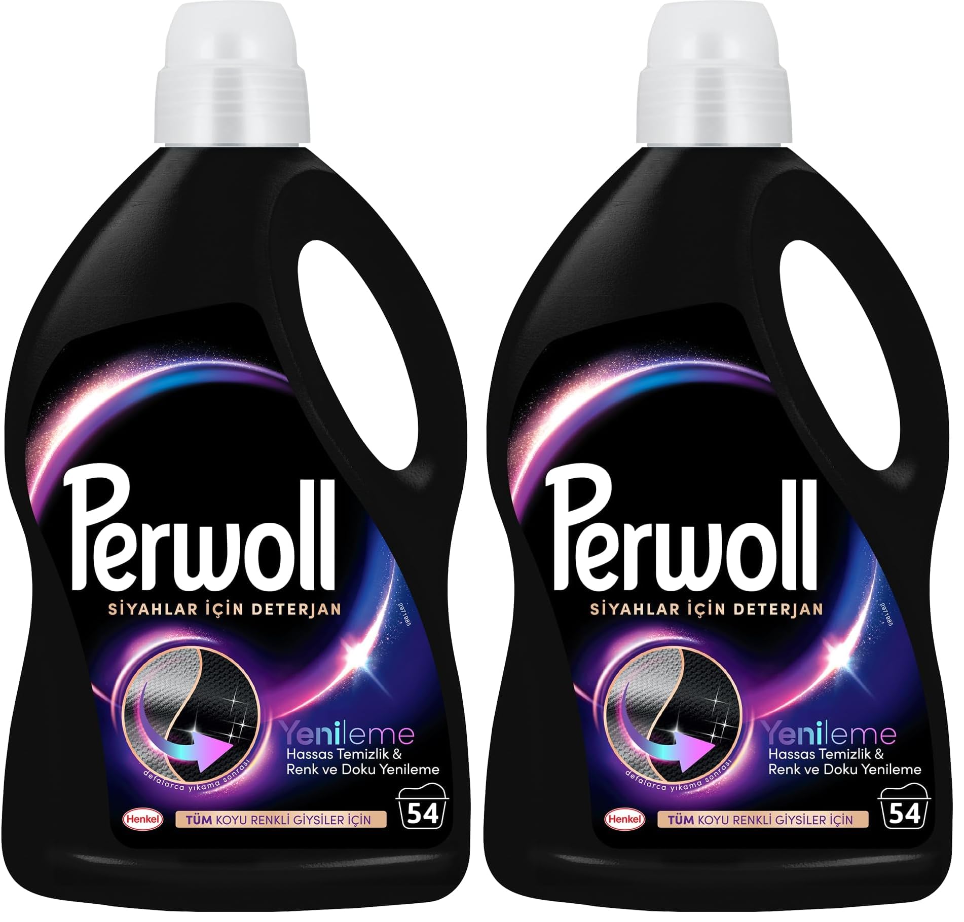 Perwoll Yenileme Siyahlar için Sıvı Deterjan 54 Yıkama 2.97 Lt 2li paket
