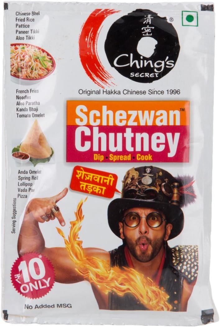 Ching's Secret Chutney - Schezwan, 40g Bottle