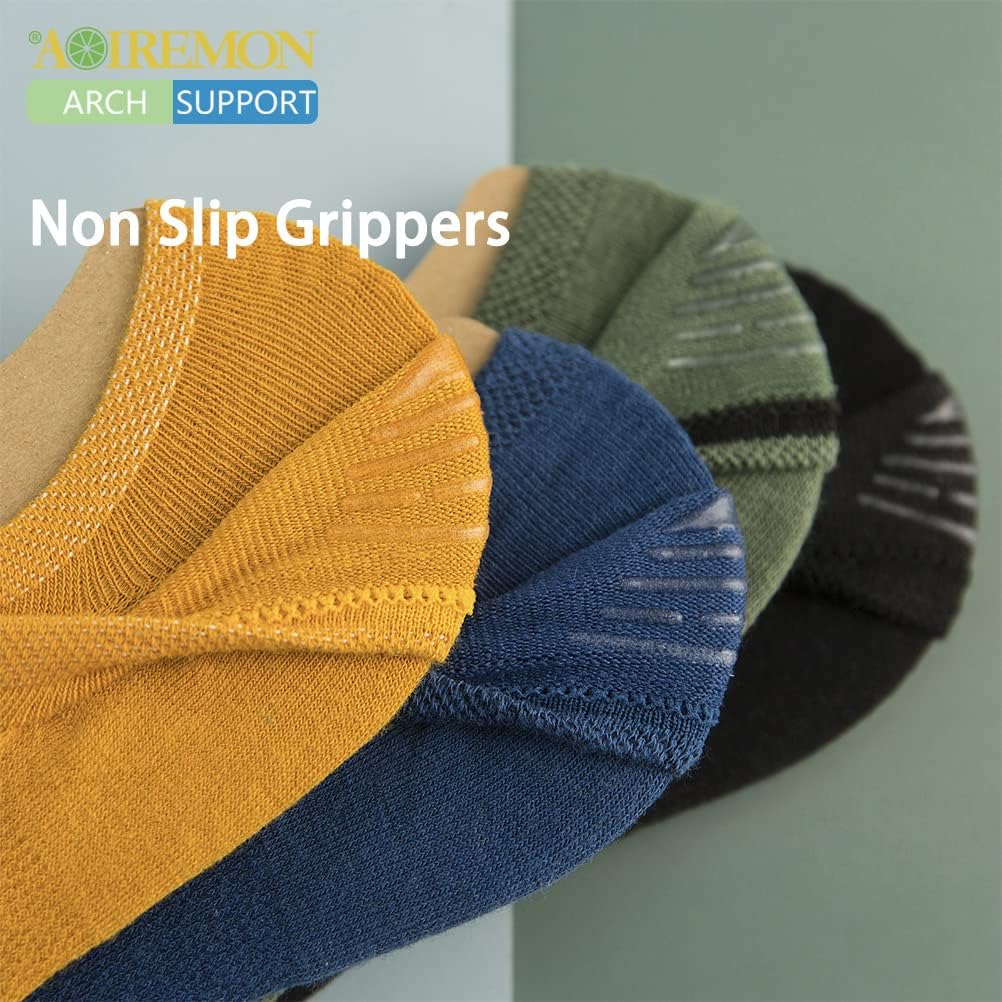 AOIREMON No Show Athletic Socks 5-10 Pairs Hiking Running Ankle Socks For Women Cushion Low Cut Socks - Image 7
